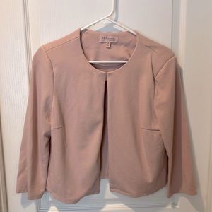 Nordstrom Rack brand in dusty pink, great styled over a dress or blouse